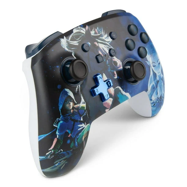 PowerA Enhanced Wireless Controller and Protection Case for Nintendo Switch – Midnight Ride - Image 5