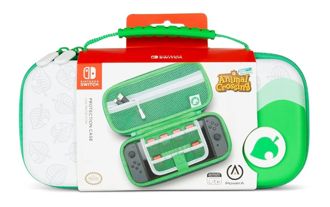PowerA Protection Case for Nintendo Switch or Nintendo Switch Lite - Animal Crossing: Nook Inc. - Nintendo Switch