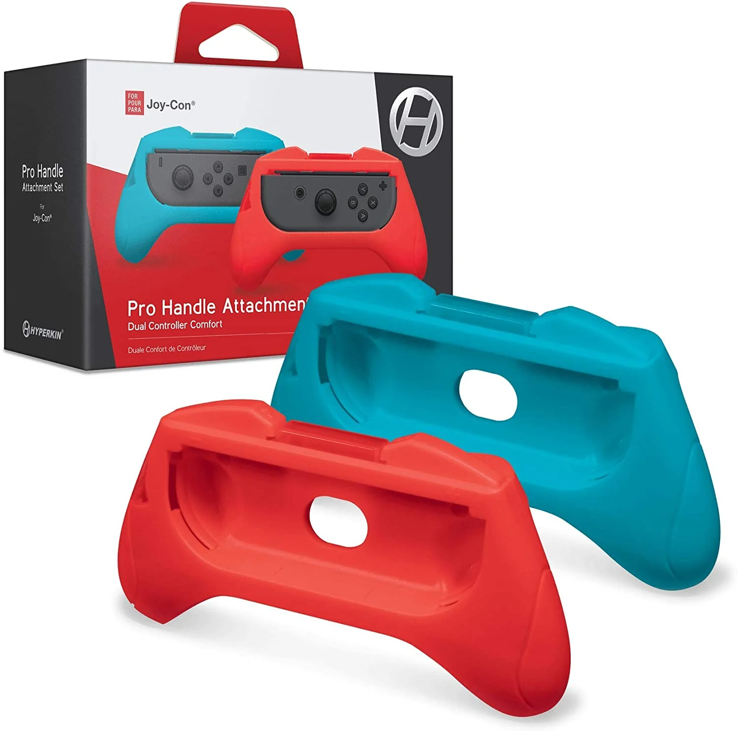 Pro Handle Attachment Set Blue/Red - Nintendo Switch