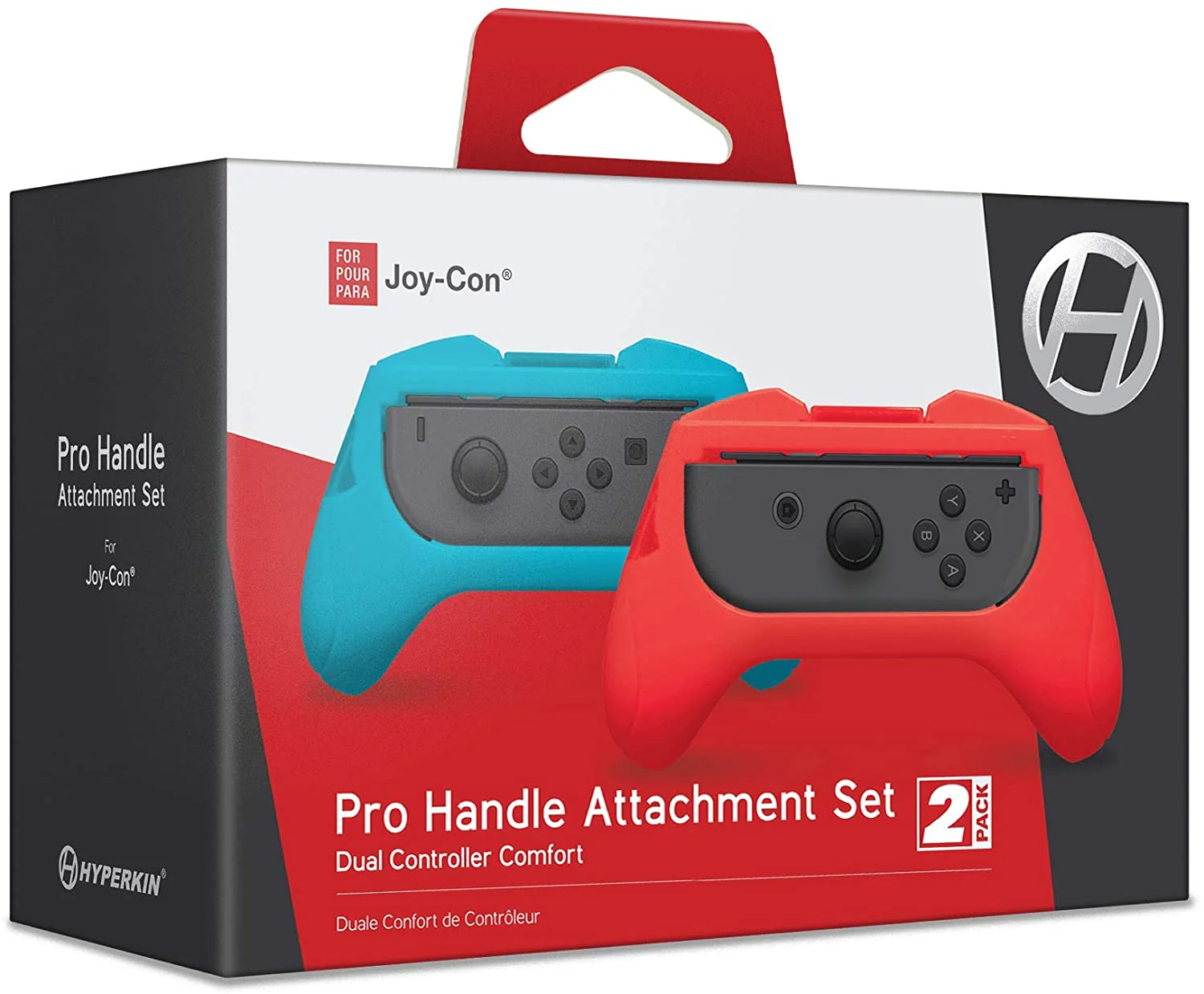 Pro Handle Attachment Set Blue/Red - Nintendo Switch - Image 2