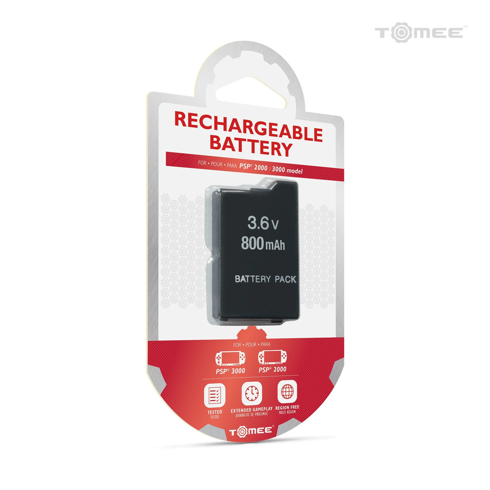 PSP 3000/2000 SLIM REPLACEMENT BATTERY - TOMEE - Image 2