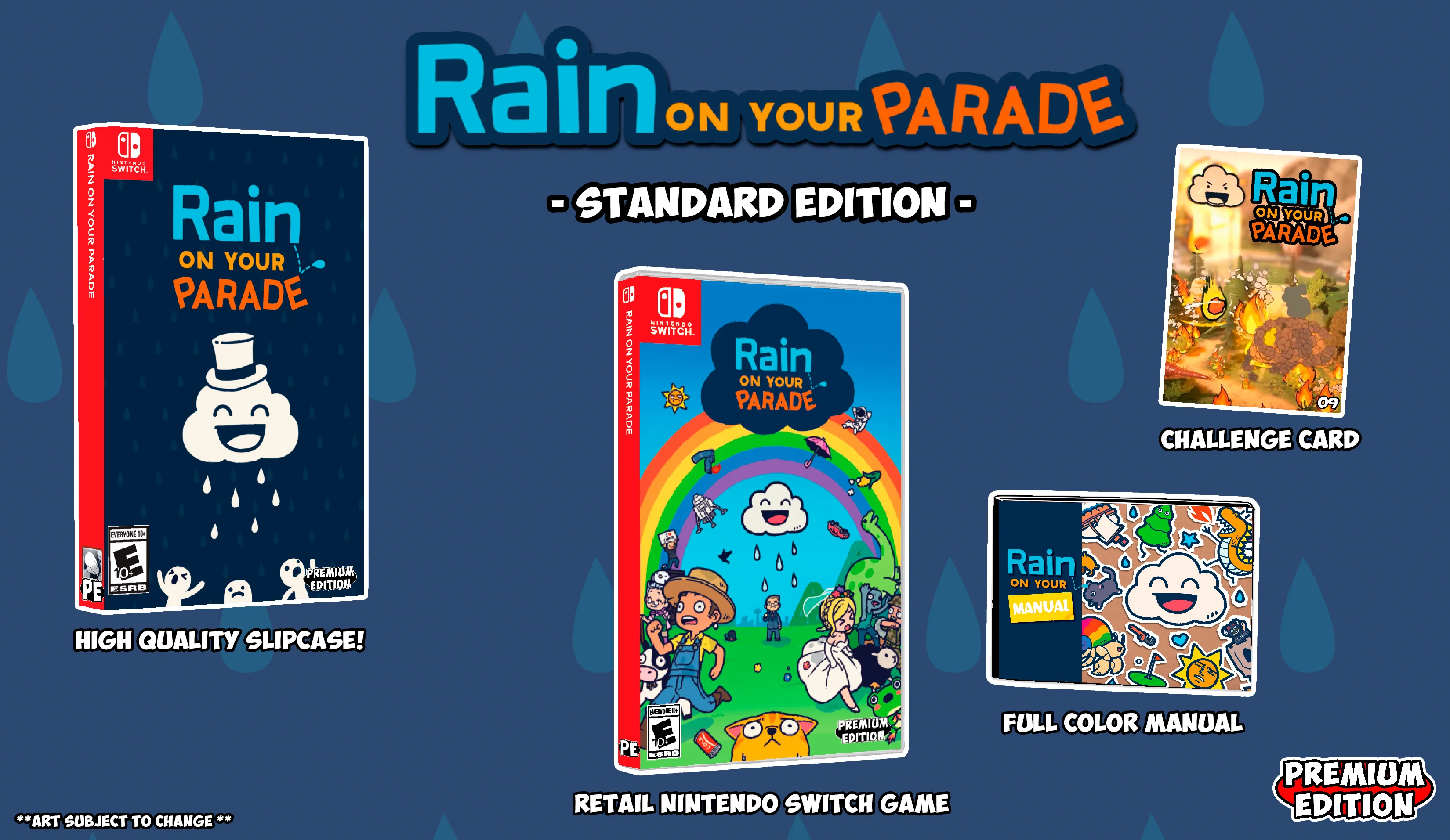 Rain on Your Parade [STANDARD EDITION] [PREMIUM EDITION GAMES #9 SERIES 4] - Nintendo Switch