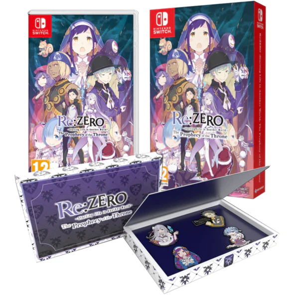 Re: Zero Starting Life in Another World the Prophecy of the Throne (PEGI IMPORT) - Nintendo Switch