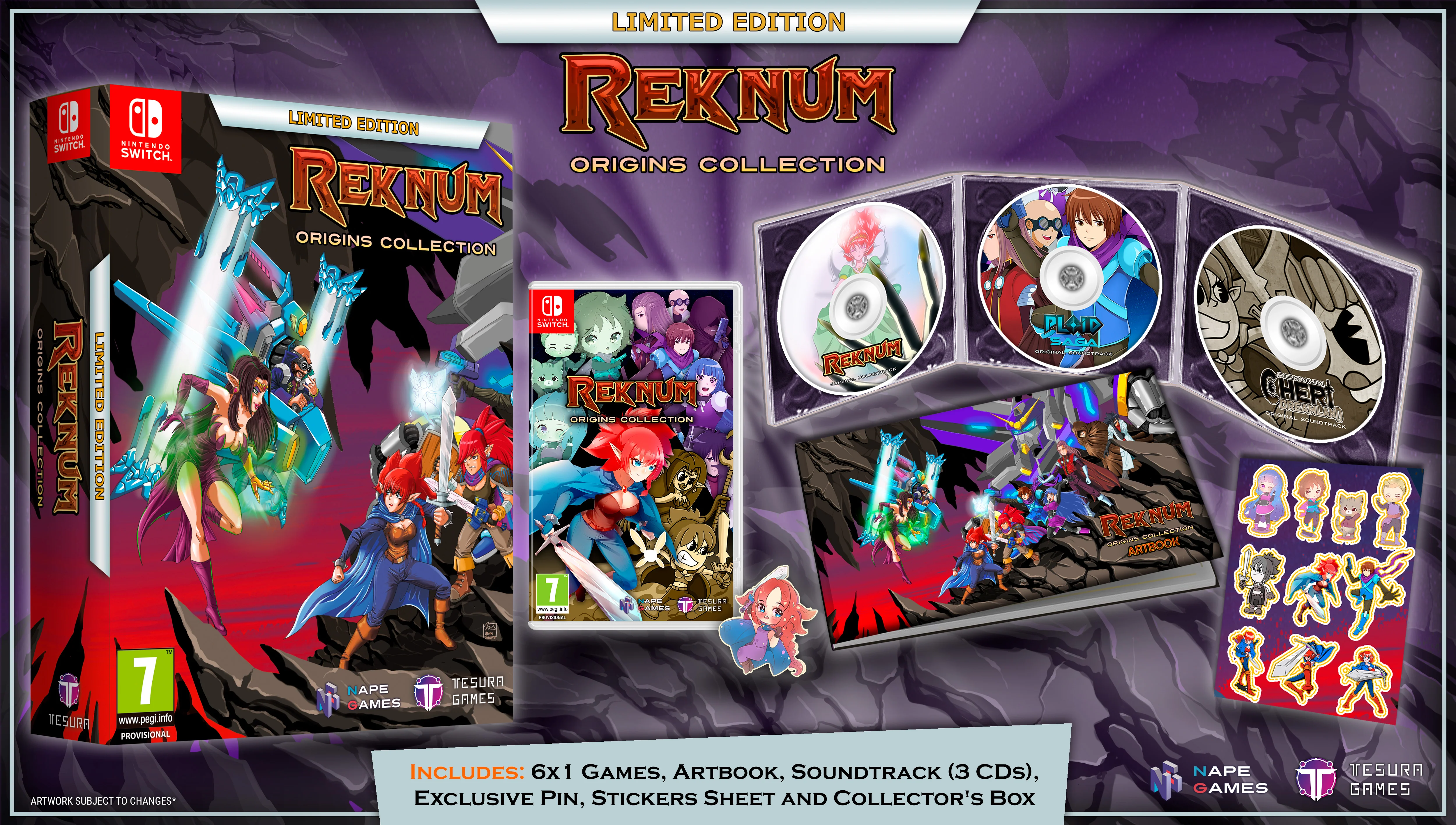 Reknum Origins Collection [Limited Edition] - Nintendo Switch [PEGI Import]
