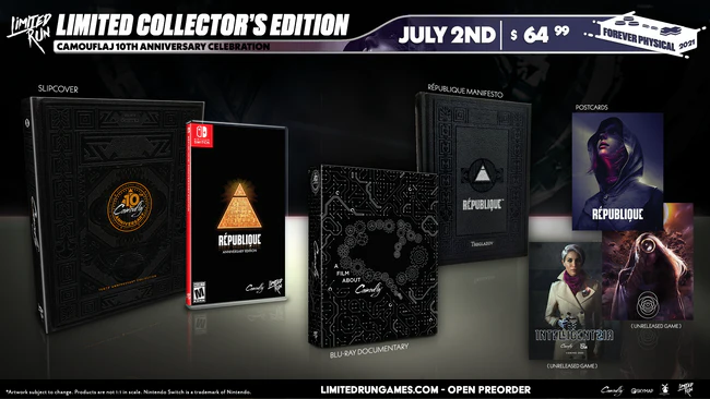 République: Anniversary Edition - Collector's Edition [Limited Run Games #111]  - Nintendo Switch - Image 2