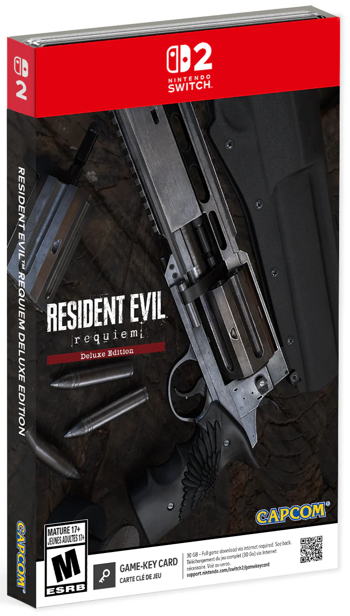 Resident Evil Requiem Deluxe Edition + Steelbook [Game-Key Card] - Nintendo Switch 2