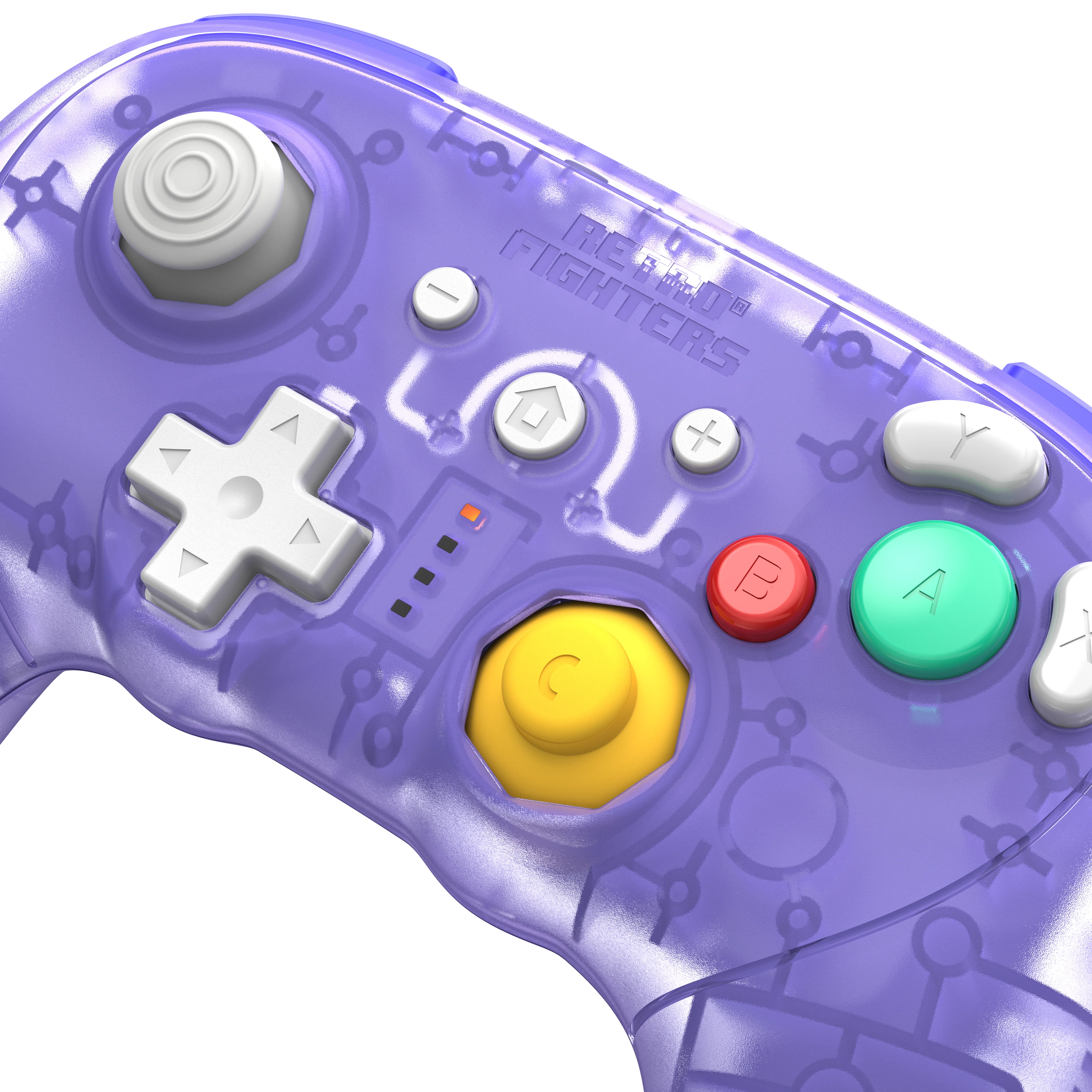 Retro Fighters BattlerGC Pro Wireless GameCube Controller [Glacier] - Nintendo Gamecube (FREE SHIPPING) - Image 5