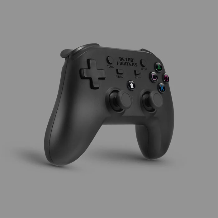 Retro Fighters Defender Bluetooth Edition Next-Gen PS3, PS4, PC Wireless Bluetooth Controller [Black] - Image 2