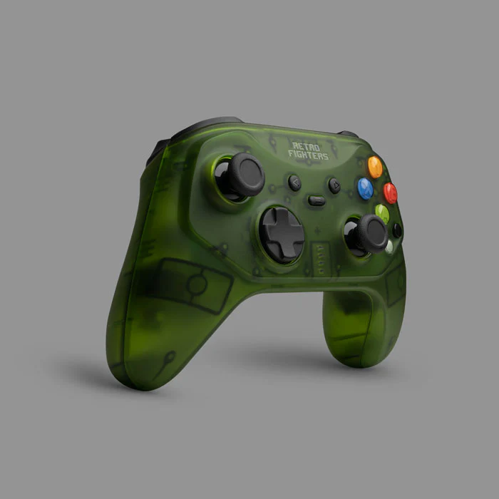 Retro Fighters Hunter Wireless Controller for Original XBOX, Switch & PC [Green] - Xbox - Image 2