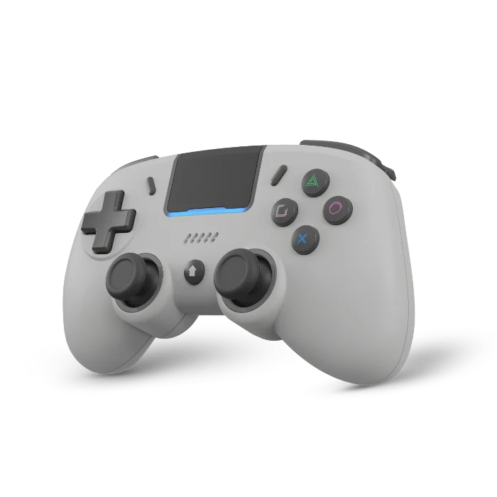 Retro Fighters Mantis Mini Wireless Bluetooth Controller for PS4 & PC  with Hall Effects (No Drift / More Precision!) [Gray] - Playstation 4 & PC - Image 2