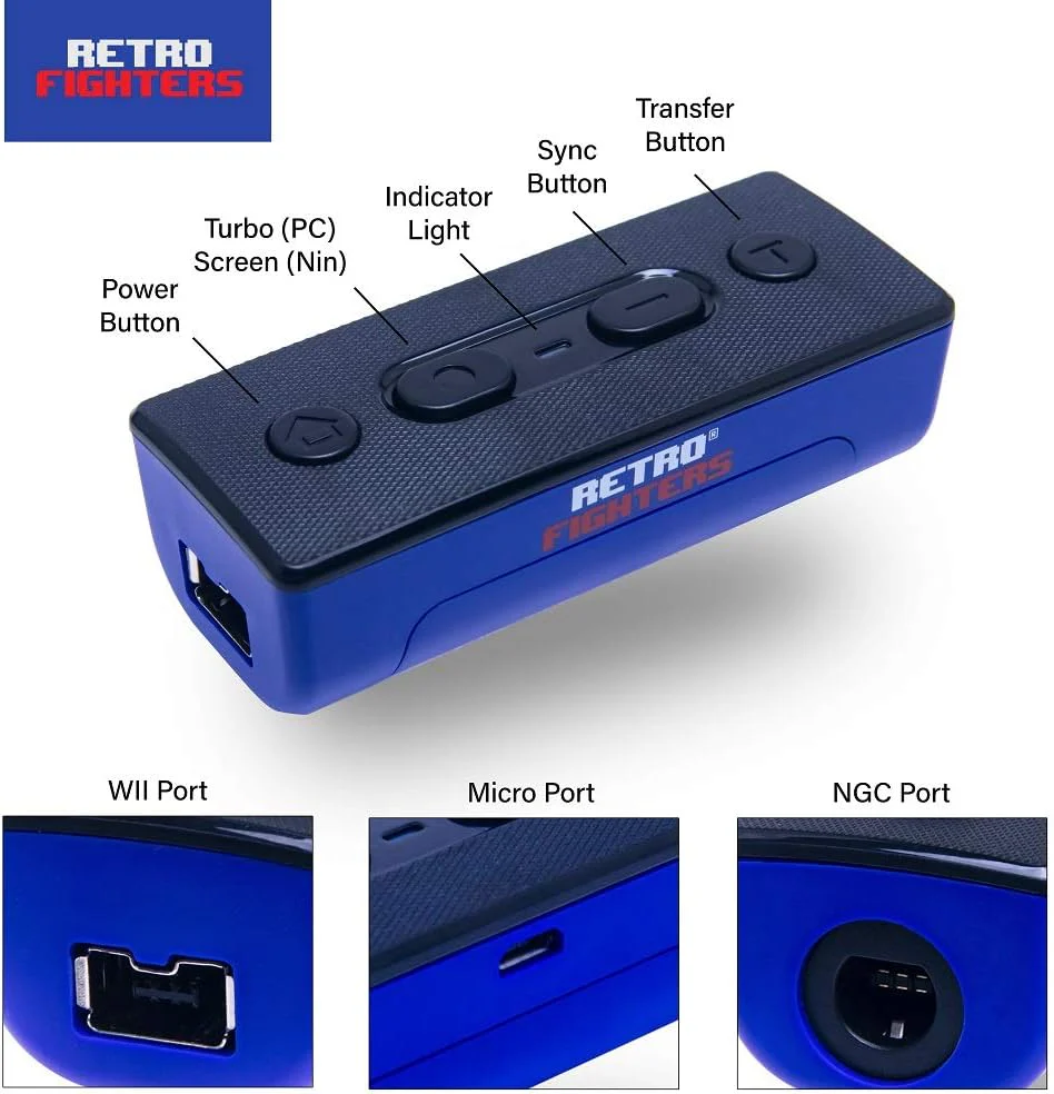 Retro Fighters Warrior Wireless Adapter - Nintendo Switch - Image 2