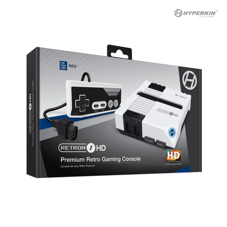 RETRON 1 HD GAMING CONSOLE (WHITE) - NES - Image 3