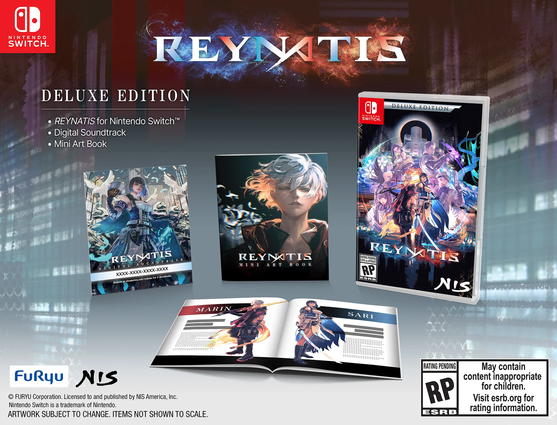 REYNATIS - Deluxe Edition - Nintendo Switch [Free Shipping] - Image 2