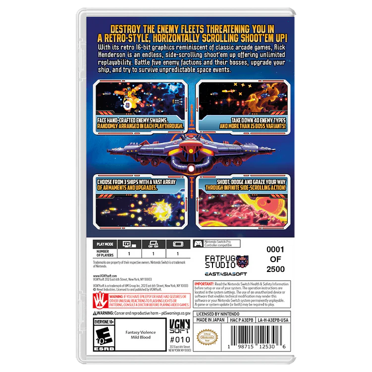 Rick Henderson (Elite Edition) - Nintendo Switch - Image 2
