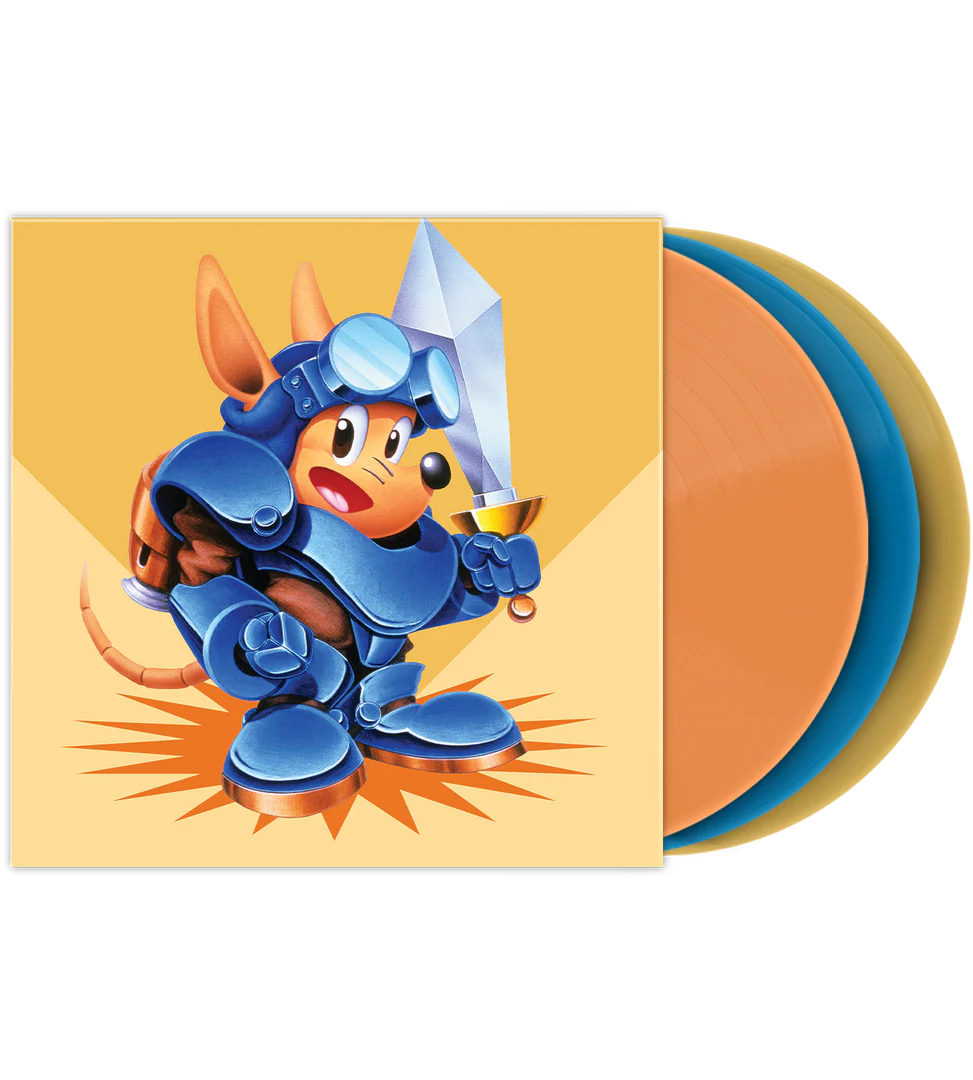 Rocket Knight Adventures: Re-Sparked - 3 LP Vinyl Soundtrack [Limited Run Games]  (FREE SHIPPING)