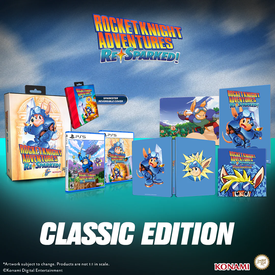 Rocket Knight Adventures: Re-Sparked [Classic Edition] [Limited Run Games #77] - PlayStation 5 - Image 2