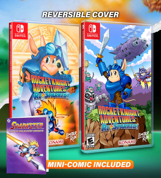 Rocket Knight Adventures: Re-Sparked [Limited Run Games #209] - Nintendo Switch - Image 2