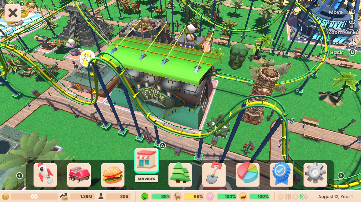 ROLLER COASTER TYCOON ADVENTURES DELUXE - XBOX ONE/XBOX SERIES X - Image 2