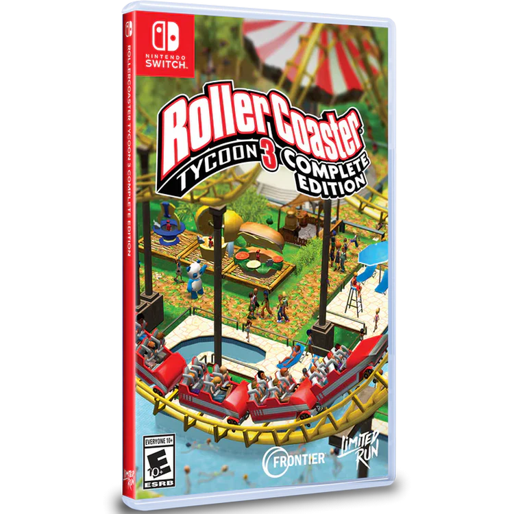 RollerCoaster Tycoon 3 Complete Edition [LIMITED RUN GAMES #233] - Nintendo Switch