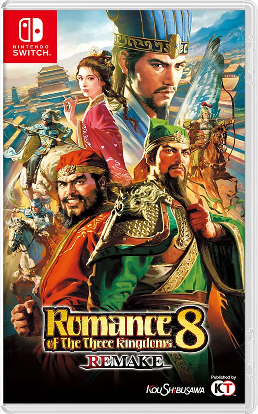 Romance of The Three Kingdoms 8 Remake - Nintendo Switch [Asian-English Import] [Free Shipping]