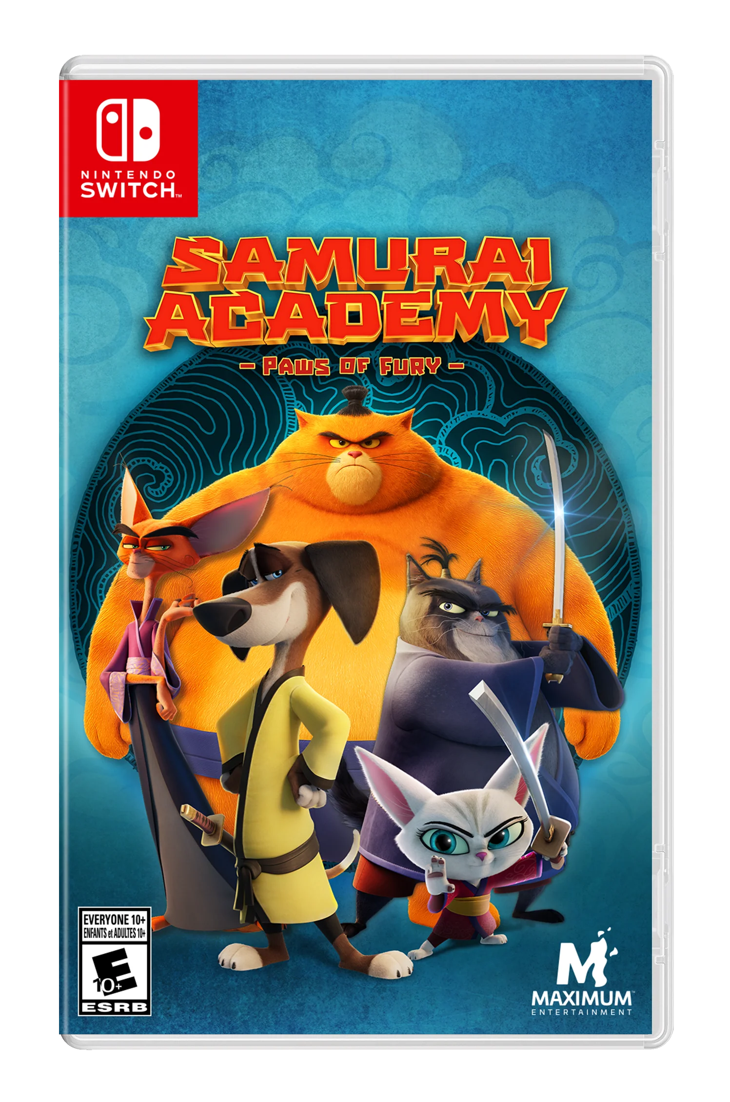 Samurai Academy: Paws of Fury - Nintendo Switch (PRE-ORDER)