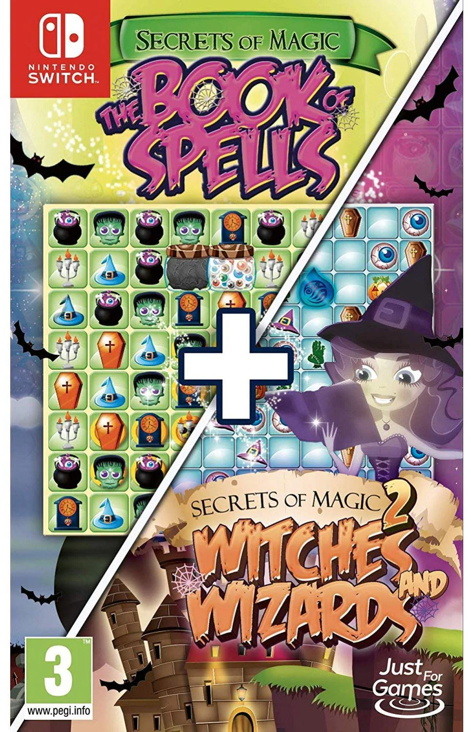 Secrets of Magic 1 and 2 (PEGI IMPORT : PLAYS IN ENGLISH) - SWITCH