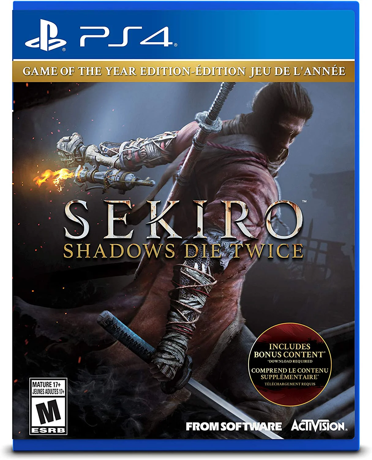 Sekiro: Shadows Die Twice - Game of the Year Edition - PlayStation 4