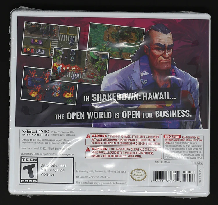SHAKEDOWN: HAWAII - NINTENDO 3DS (STANDARD EDITION) - Image 3