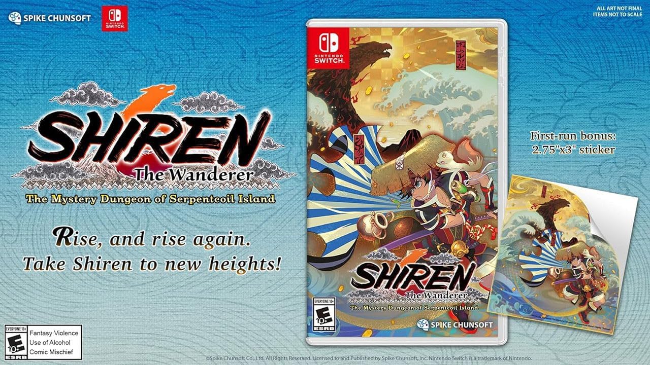 Shiren The Wanderer The Tower of Fortune and The Dice of Fate & Shiren the Wanderer the Mystery Dungeon of Serpentcoil Island Bundle - Nintendo Switch (FREE SHIPPING) - Image 9