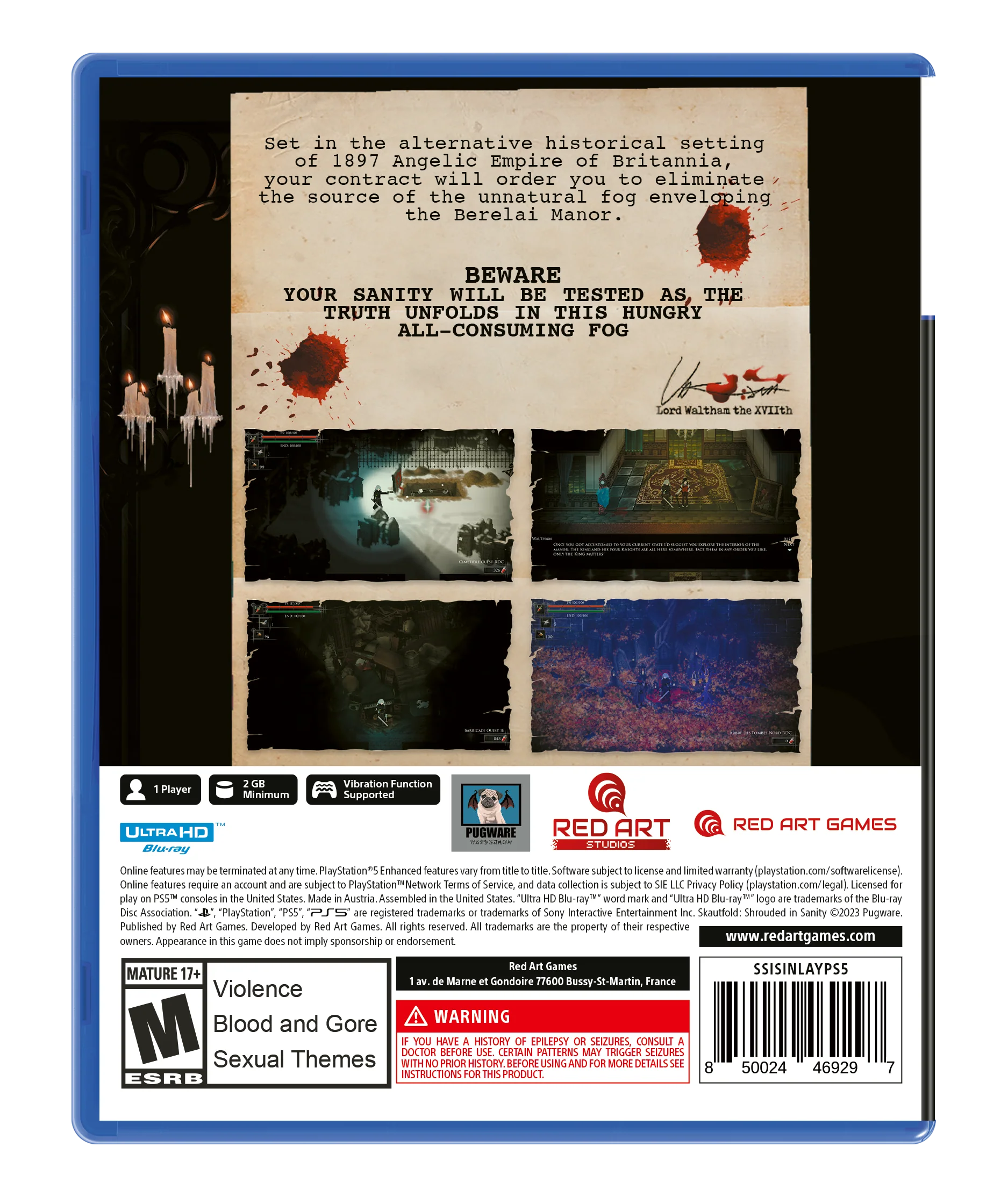 Skautfold: Shrouded in Sanity - PlayStation 5 - Image 3