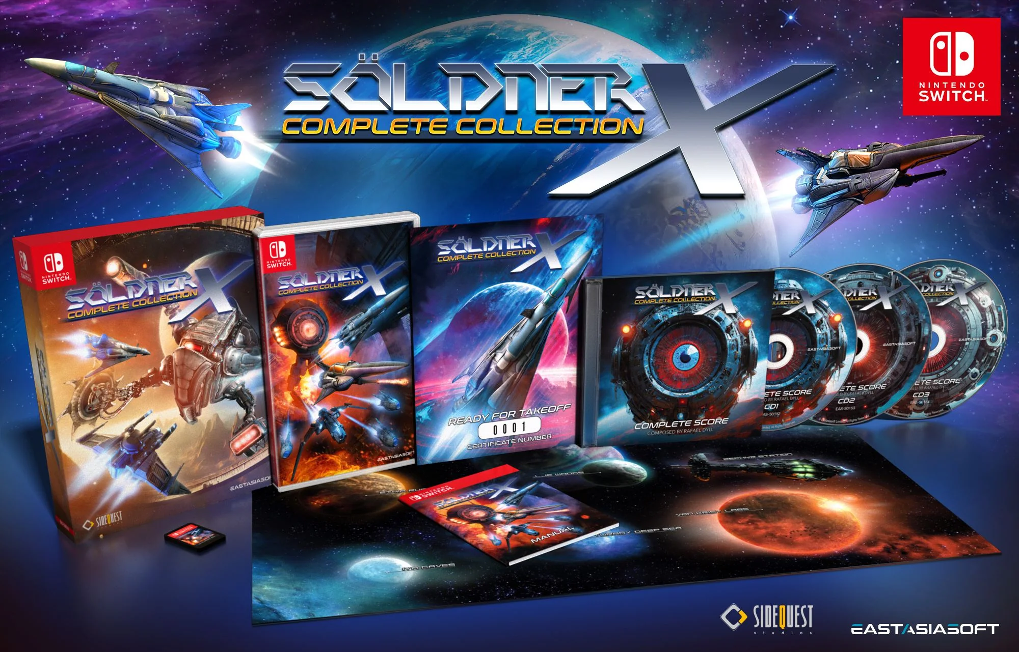 Söldner-X Complete Collection [LIMITED EDITION - PLAY EXCLUSIVE] - Nintendo Switch (PRE-ORDER)
