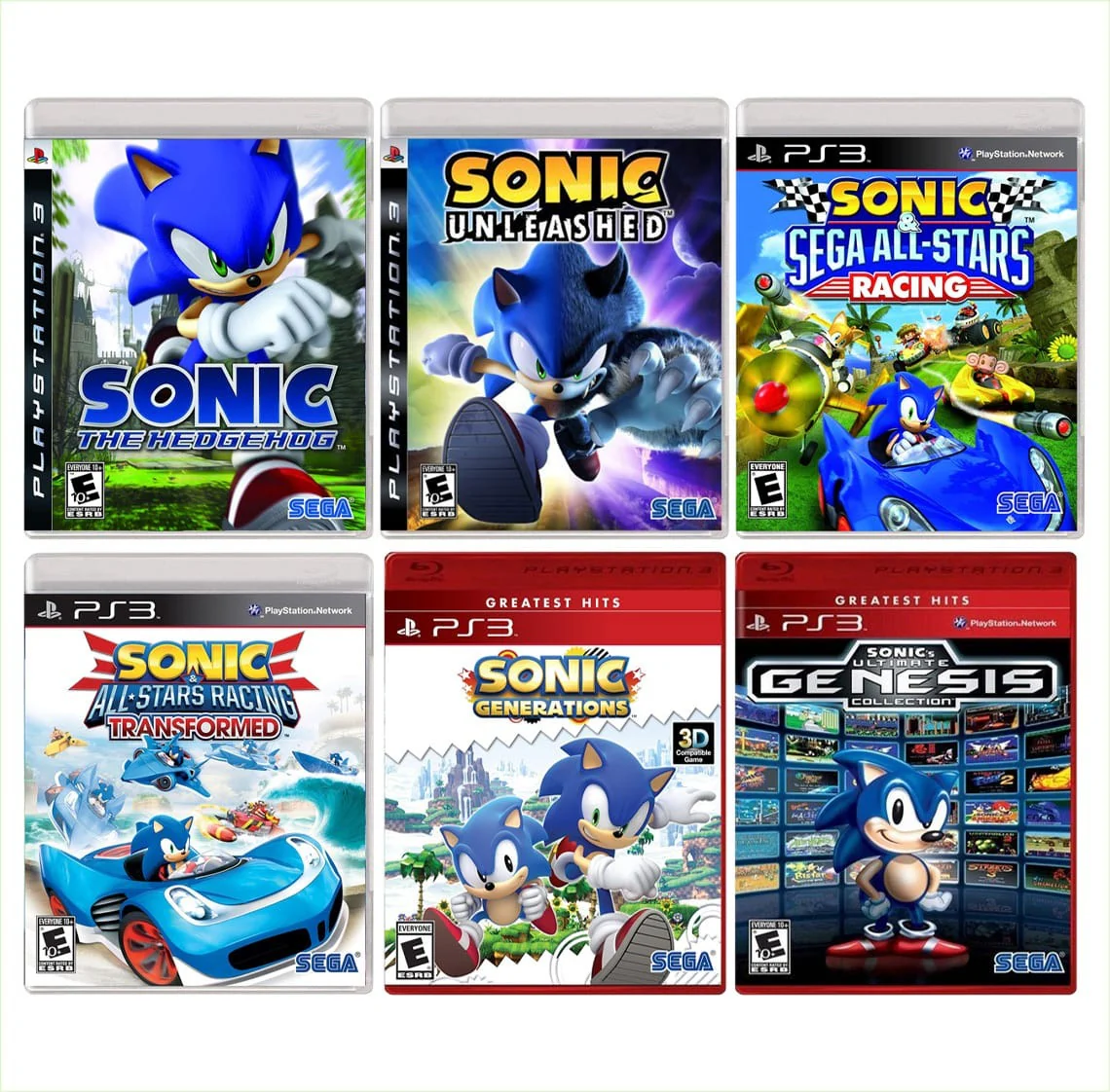 Sonic 6-Pack - PS3