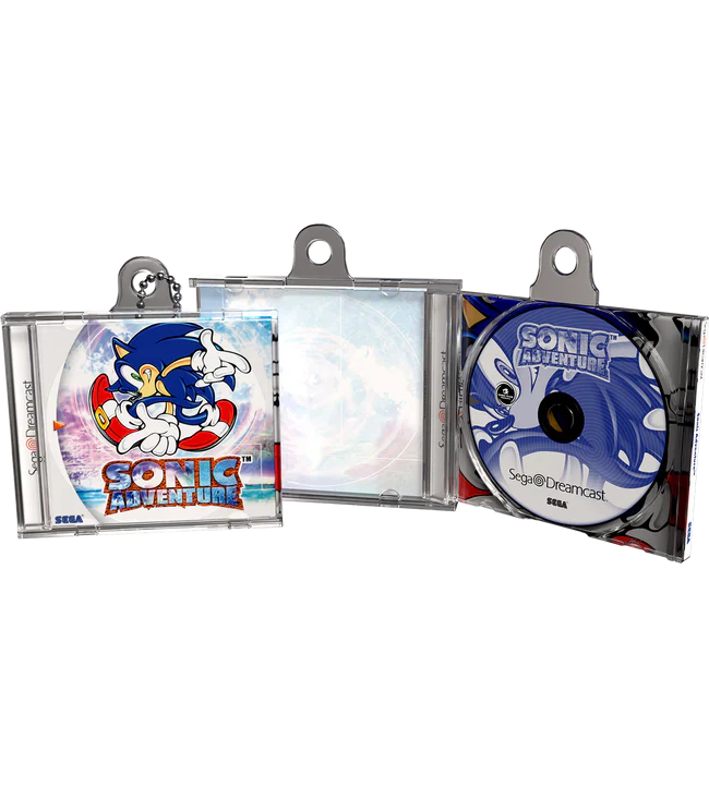 Sonic Adventure Game Case Keychain [Limited Run Games] - Image 2