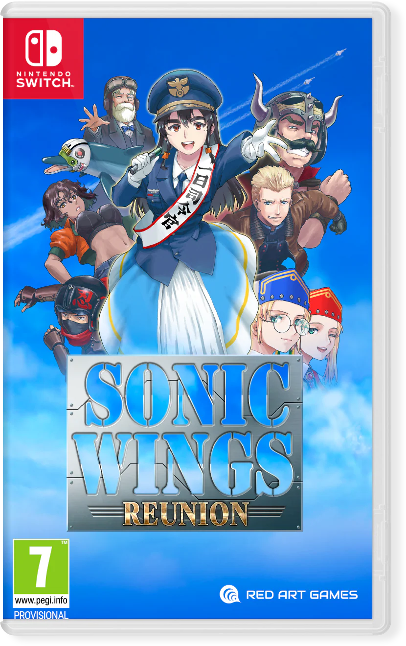 Sonic Wings Reunion (Standard Edition) [EU Import) - Nintendo Switch (PRE-ORDER)