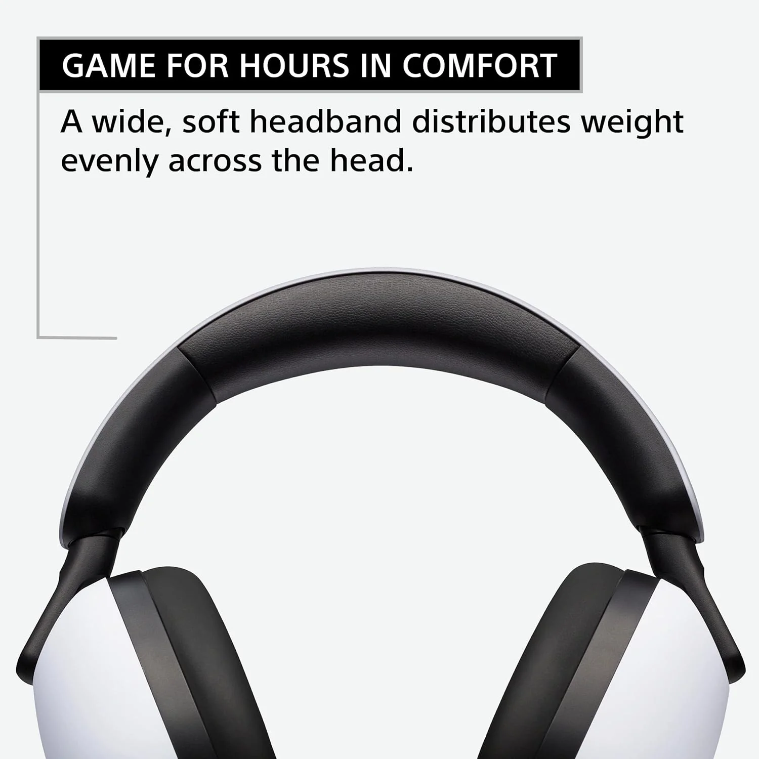 Sony-INZONE H7 Wireless Gaming Headset (WHITE) - PS5 - Image 2