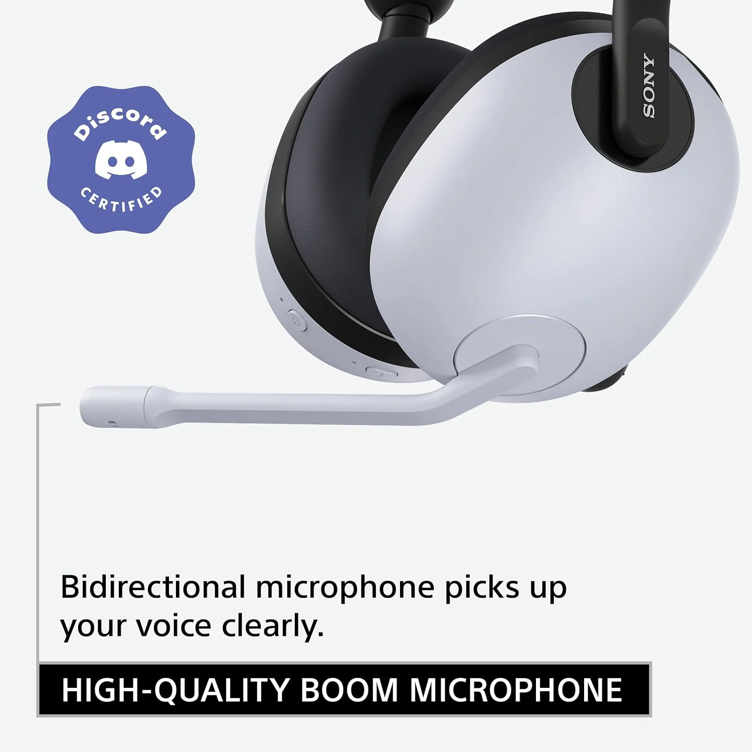 Sony-INZONE H7 Wireless Gaming Headset (WHITE) - PS5 - Image 4