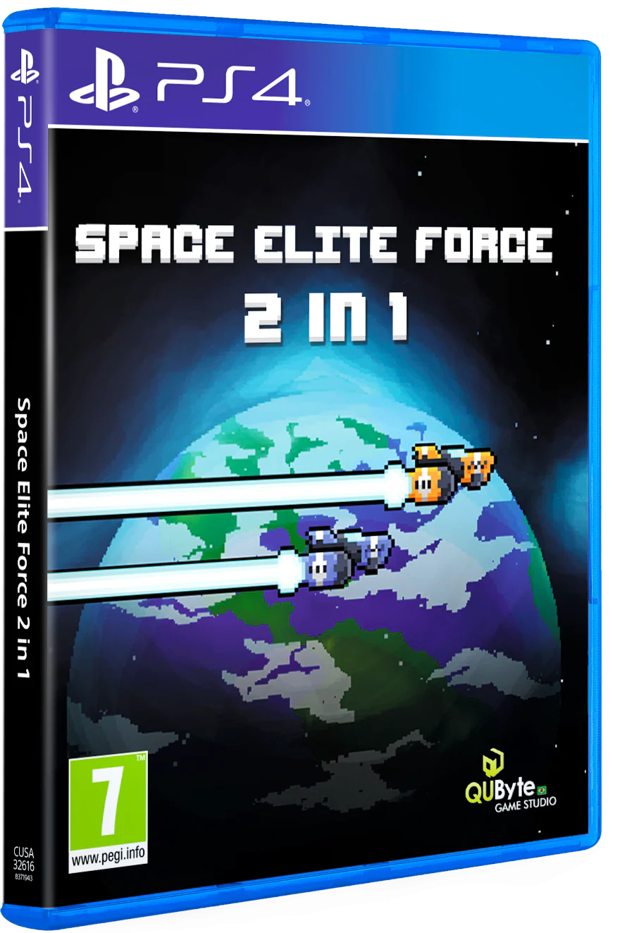 Space Elite Force 2 in 1 - PlayStation 4 [Red Art Games] - Image 3