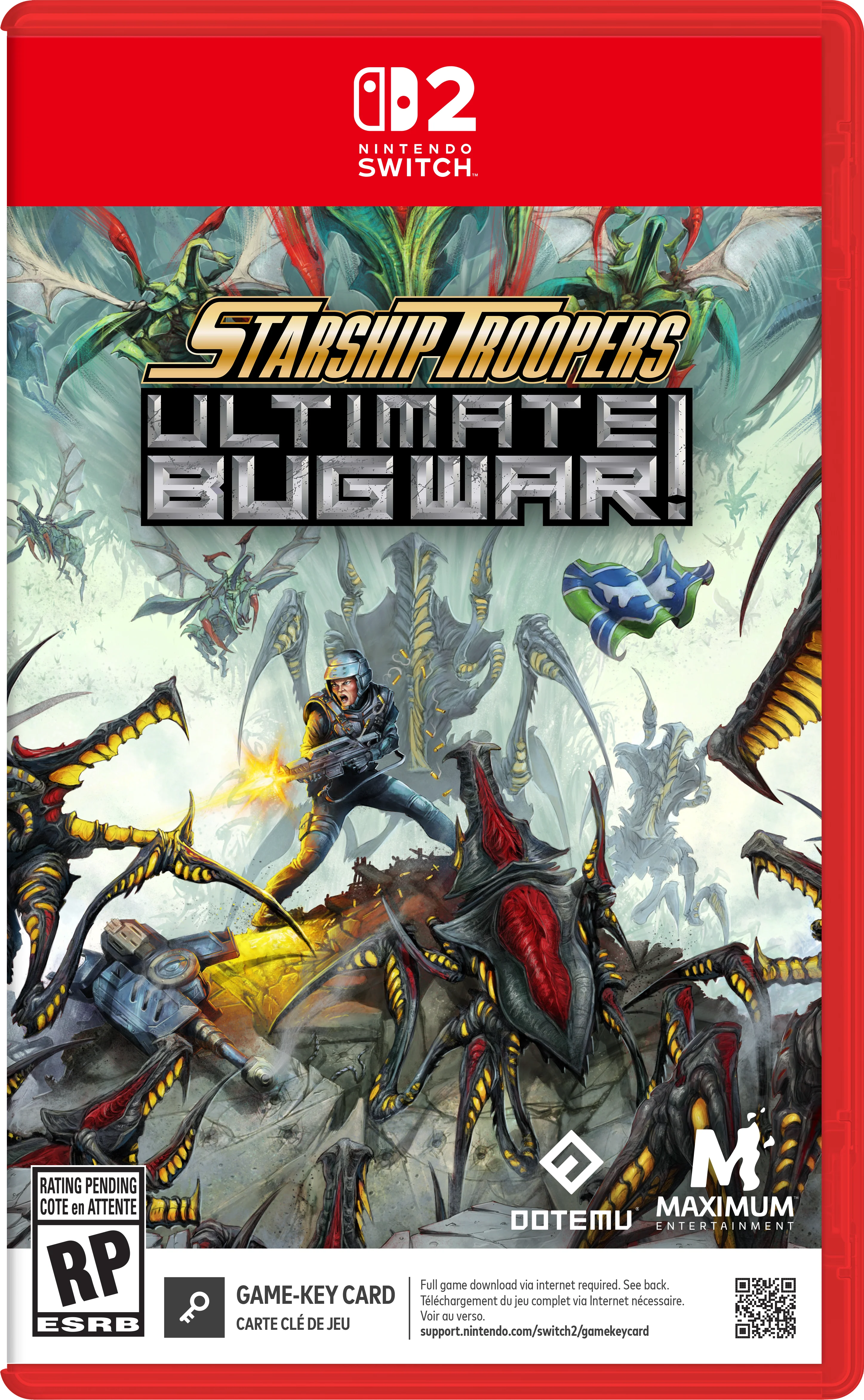 Starship Troopers: Ultimate Bug War [Game-Key Card] - Nintendo Switch 2 (PRE-ORDER)