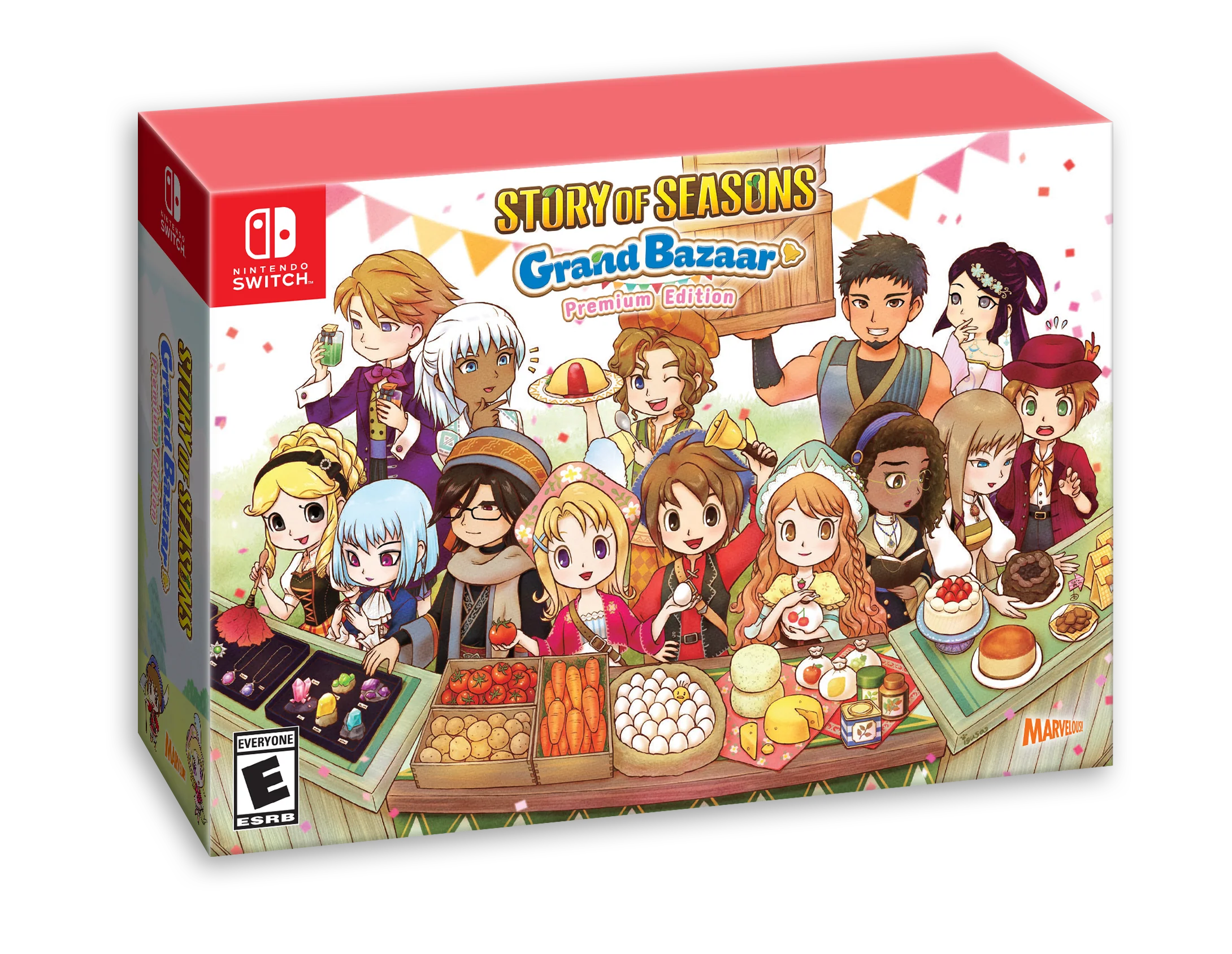 STORY OF SEASONS: Grand Bazaar [Premium Edition] - Nintendo Switch  (FREE SHIPPING)