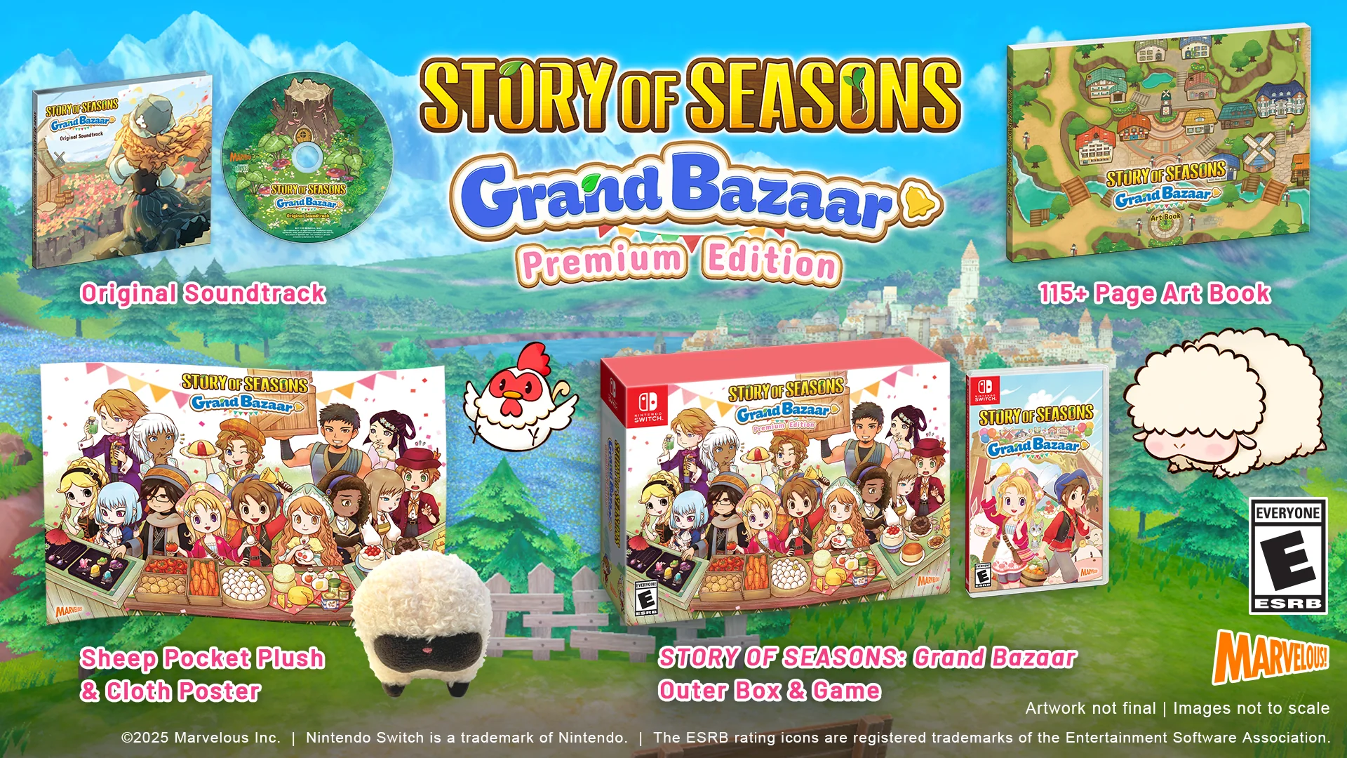 STORY OF SEASONS: Grand Bazaar [Premium Edition] - Nintendo Switch  (FREE SHIPPING) - Image 2