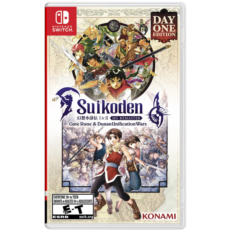 Suikoden I & II HD Remaster Day One - Nintendo Switch