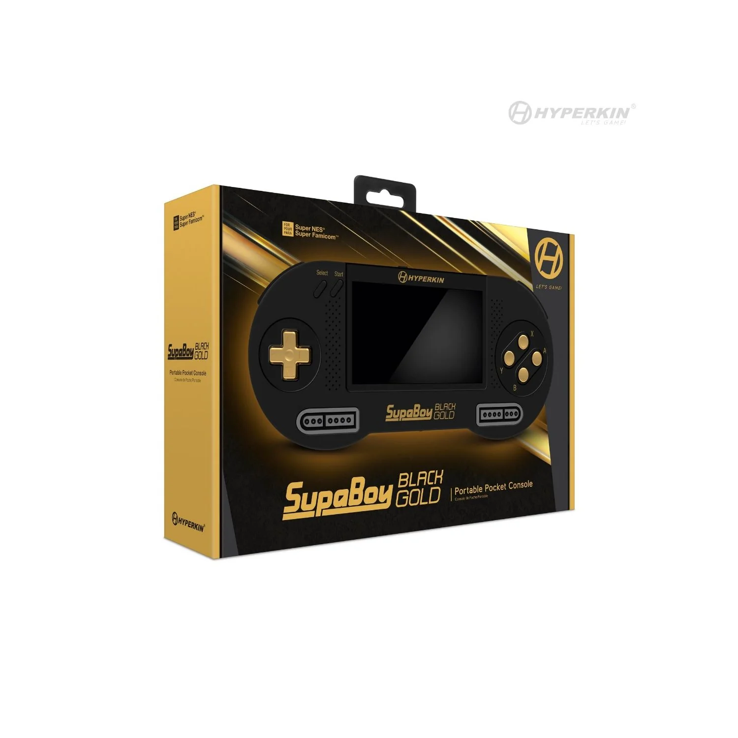 SUPABOY BLACKGOLD PORTABLE POCKET CONSOLE - SNES - Image 2
