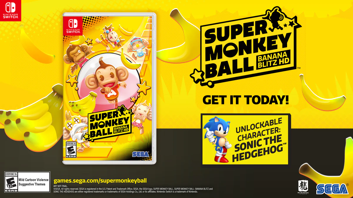 Super Monkey Ball Banana Blitz HD - SWITCH - Image 2