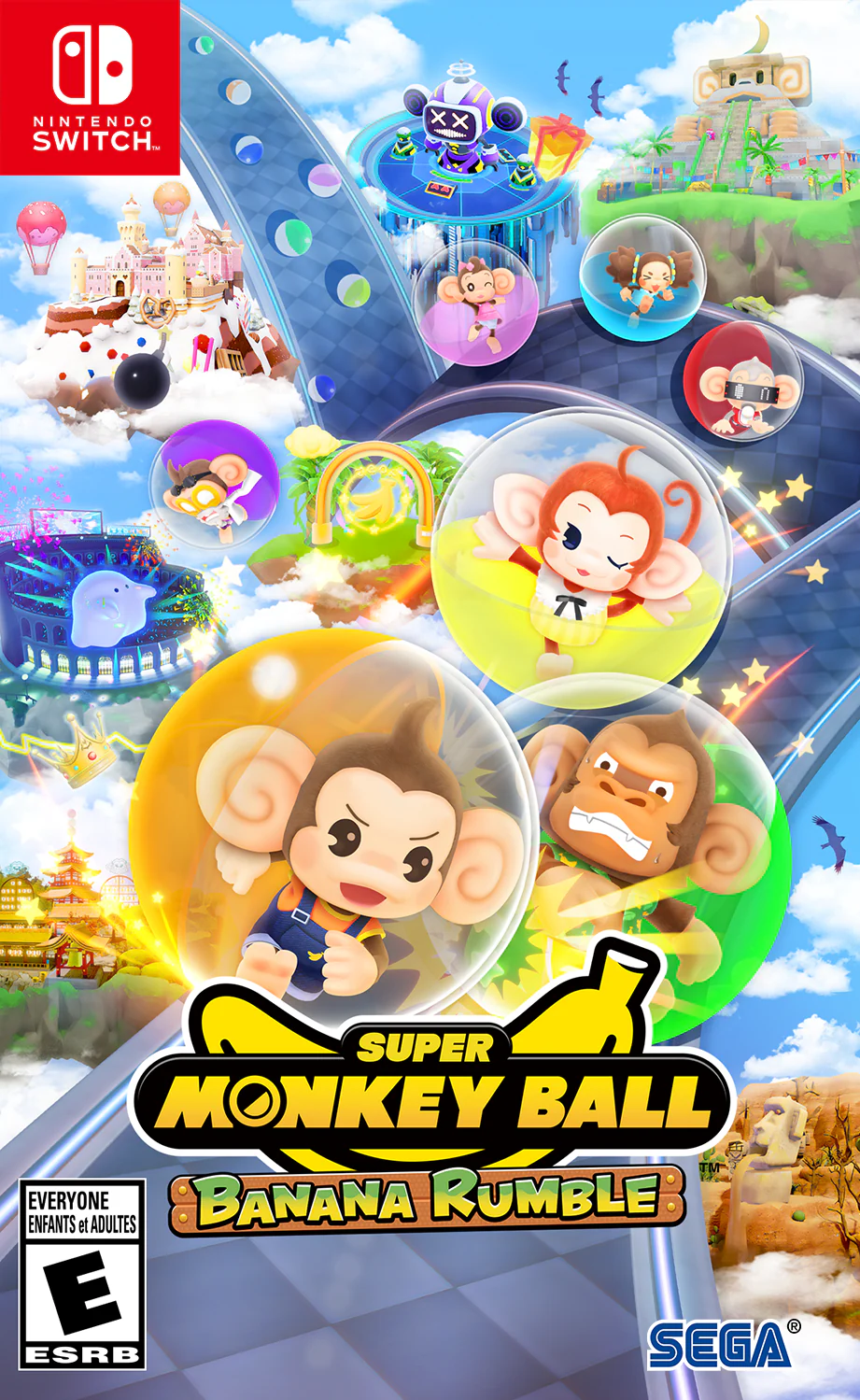 Super Monkey Ball Banana Rumble [LEGENDARY BANANA EDITION] - Nintendo Switch