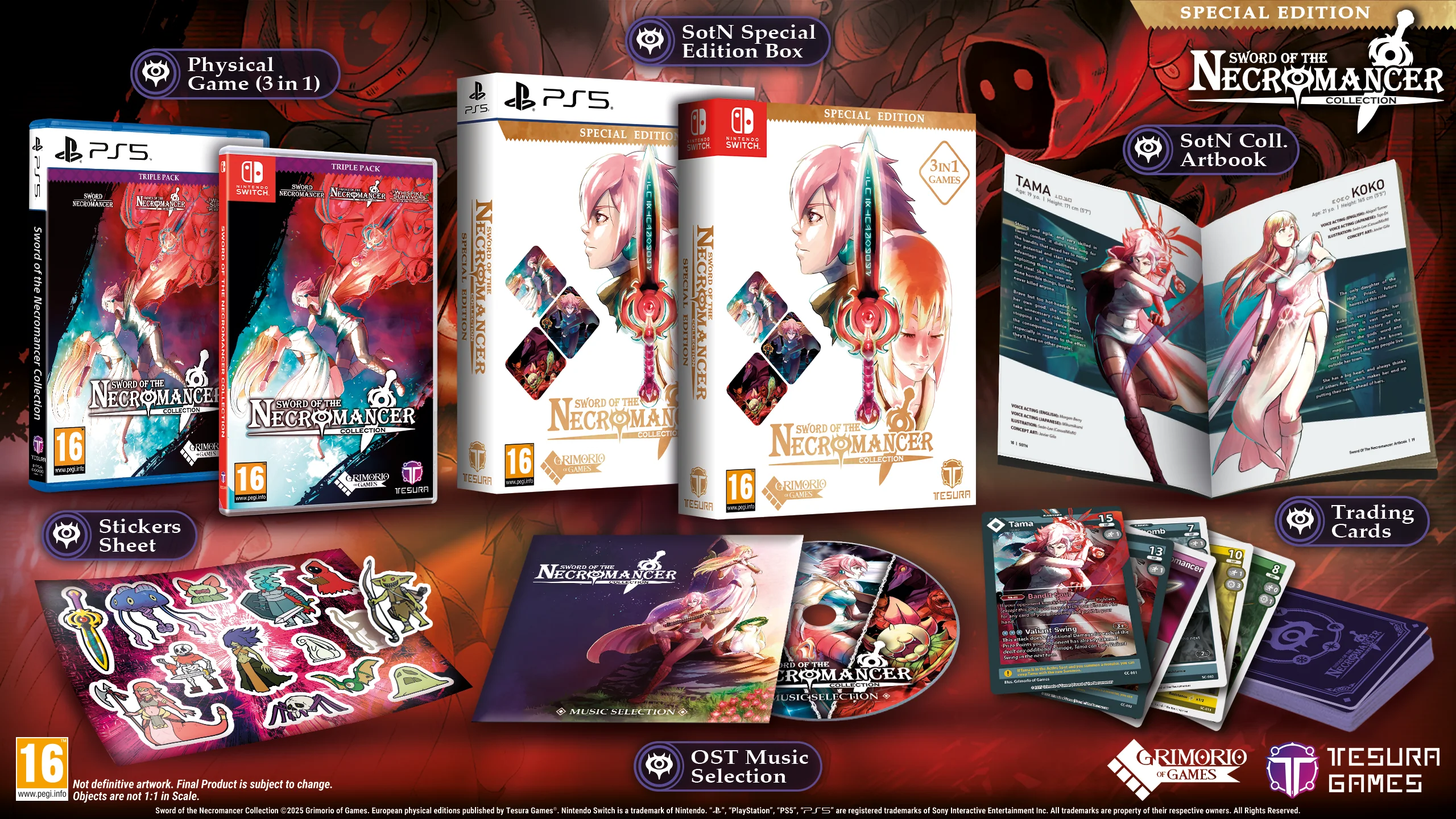 Sword of the Necromancer Collection [Special Edition] [EU Import] - Nintendo Switch - Image 2