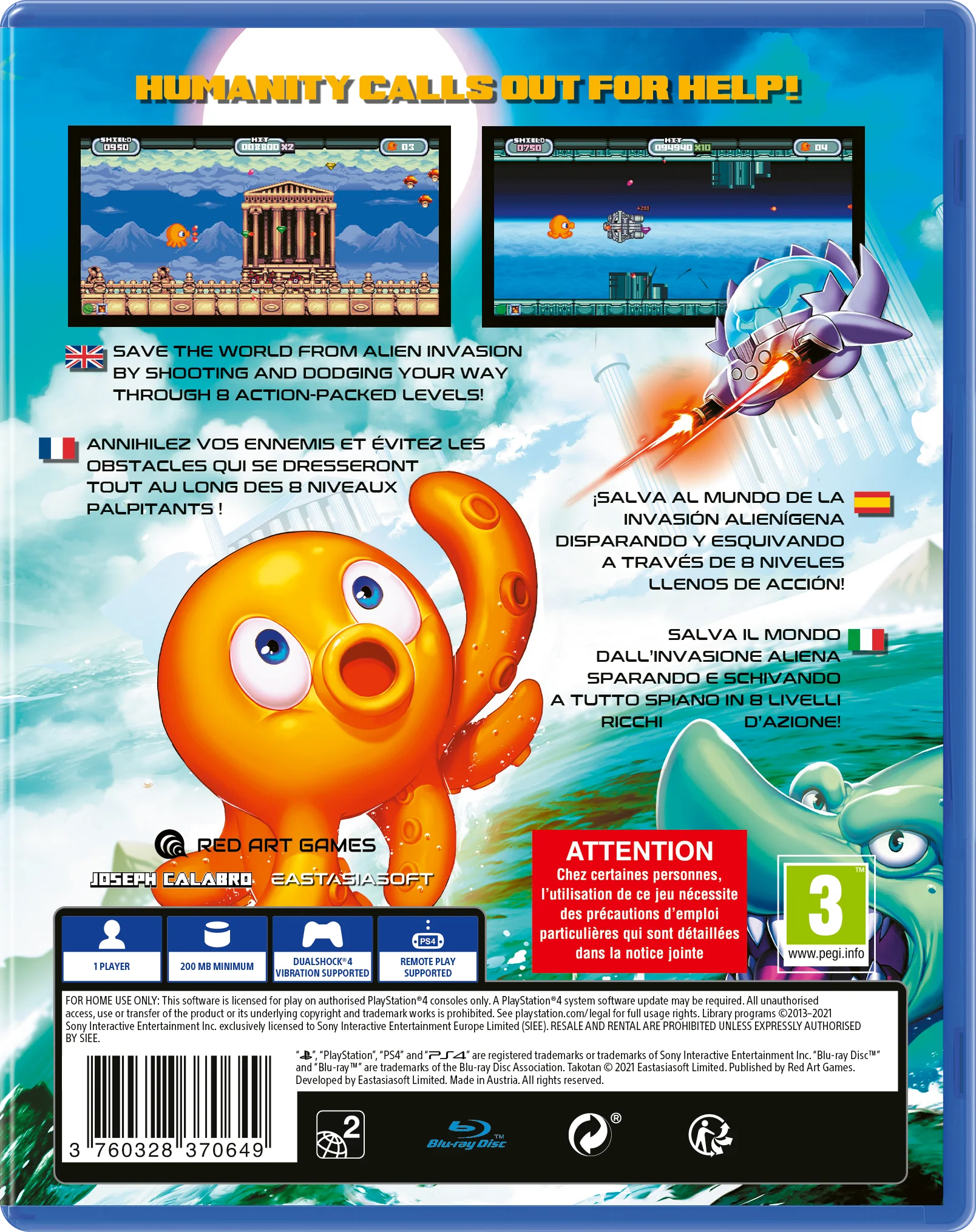 Takotan - PS4 [RED ART GAMES] - Image 3