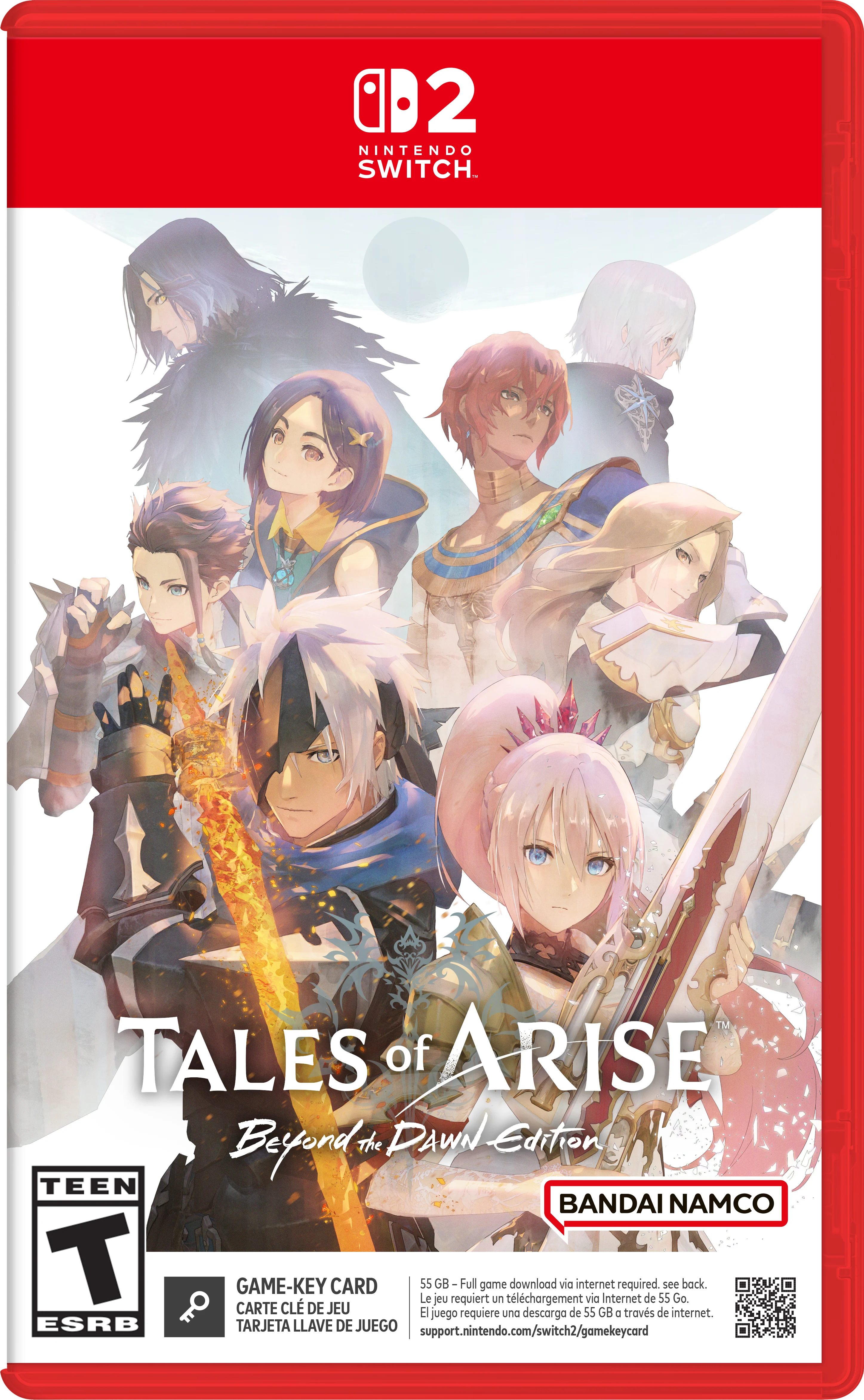 Tales of Arise Beyond the Dawn Edition [Game-Key Card] - Nintendo Switch 2 (PRE-ORDER)