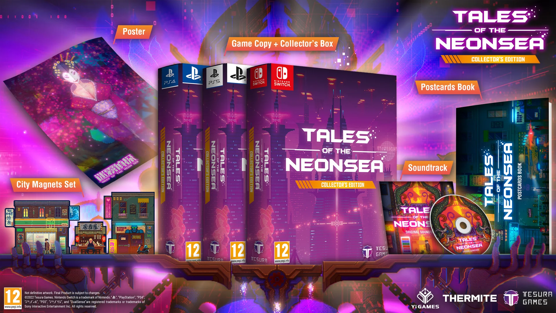 Tales of the Neon Sea Collectors Edition [PEGI Import] - PlayStation 5 - Image 2