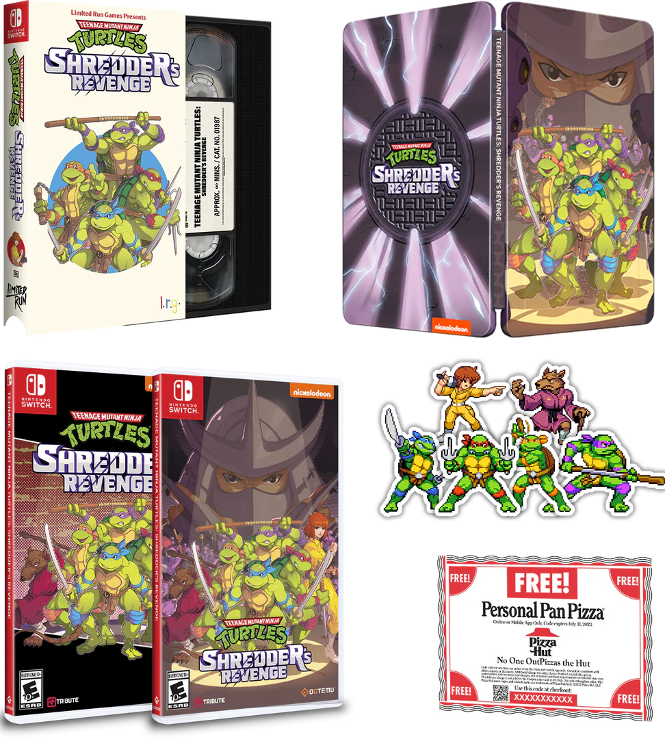 Teenage Mutant Ninja Turtles: Shredder's Revenge Classic Edition [Limited Run Games]  - Nintendo Switch - Image 2