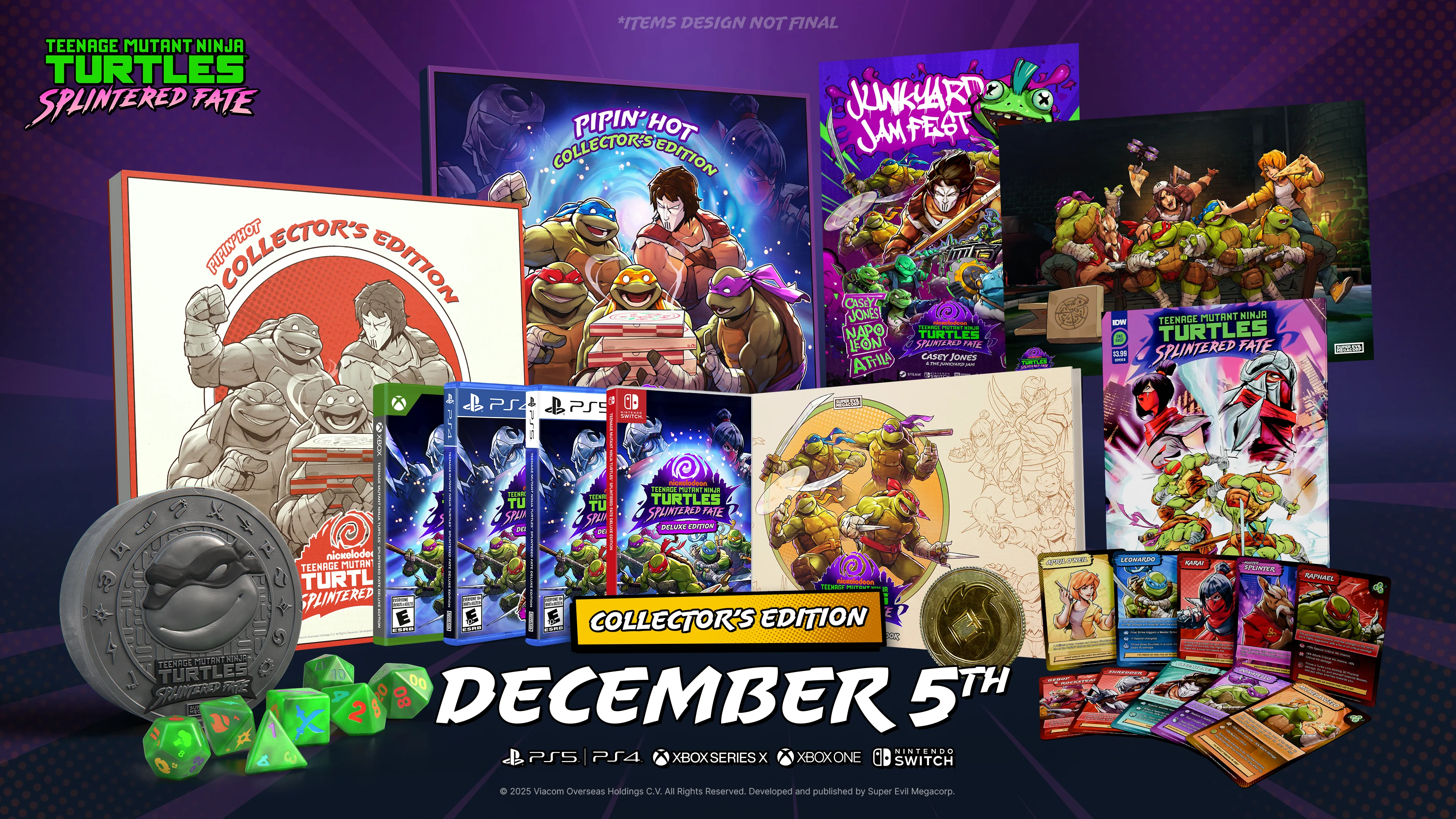 Teenage Mutant Ninja Turtles: Splintered Fate Pipin’ Hot Collector’s Edition - PlayStation 4